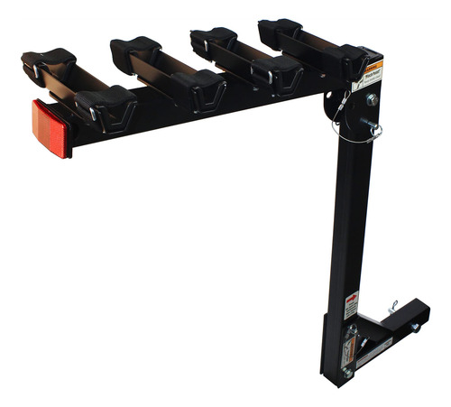 Soporte Para 4 Bicicletas En Enganche De Lujo.