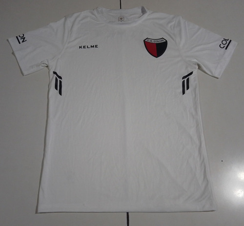 Remera Colón Entrenamiento Blanca Kelme Poliéster Vn T. M