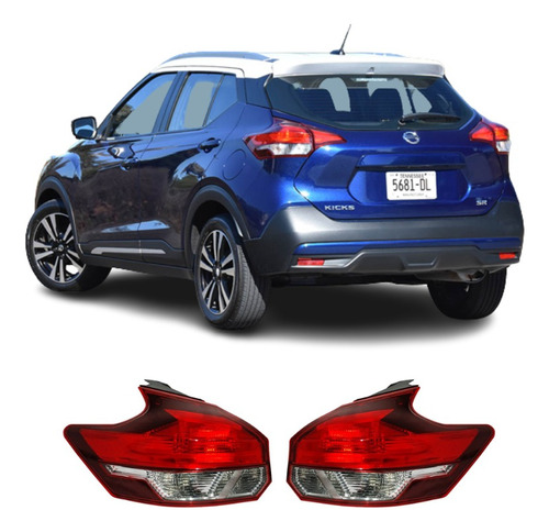 Juego Par Calavera Nissan Kicks 2017 2018 2019 2020 Exterior