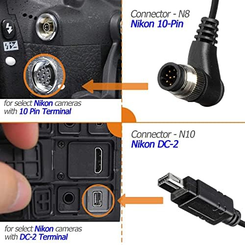 Aodelan Control Remoto De Disparador Inalámbrico Para Nikon