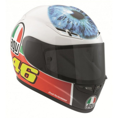 Casco Para Moto Integral Agv K3 Valentino's Eye