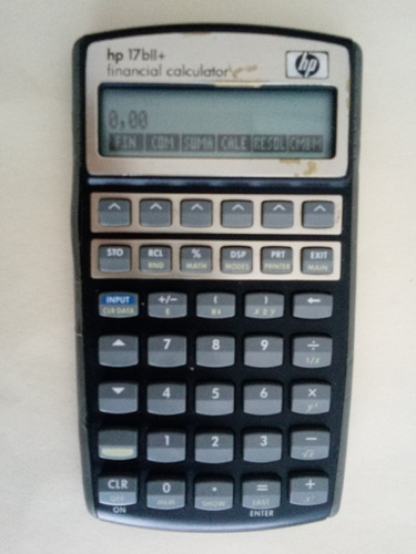 Calculadora Financiera Hp-17bll+ ,para Solucion De  Formulas