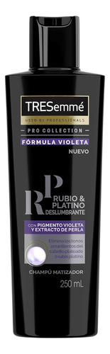 Shampoo Matizador Tresemme Rubio Platino 100% Original