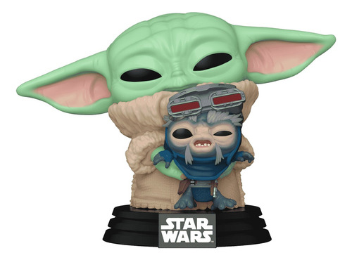 Funko Pop! Star Wars. Grogu With Anzellan, 691 Special Edit.