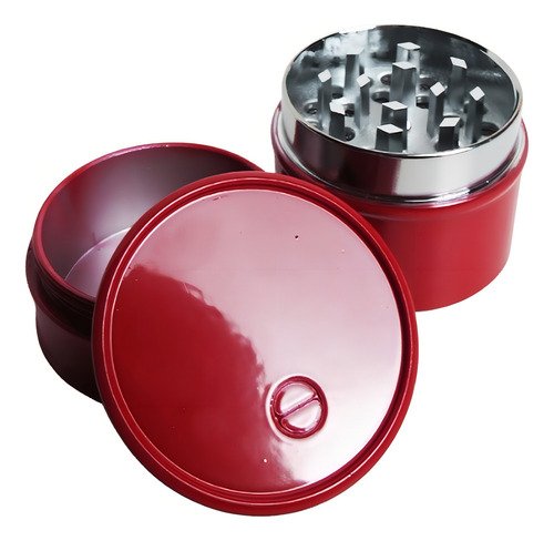 Tambor de aceite Dichavador, metal grande, 3 piezas, Ph5888, color rojo