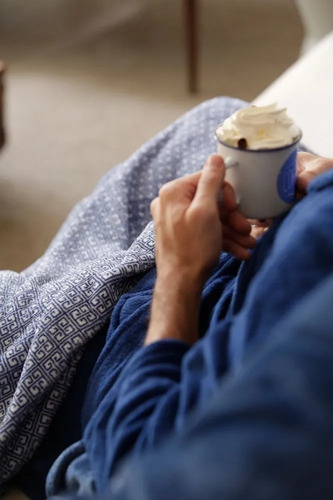 Imagem 6 de 10 de Roupão Microfibra Camesa Inverno Frio Unissex Cores Original