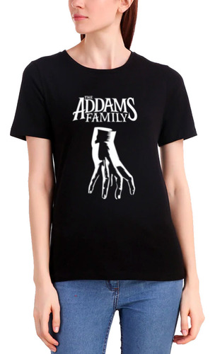 Camiseta Babylook Feminina Família Addams Family Filme Serie