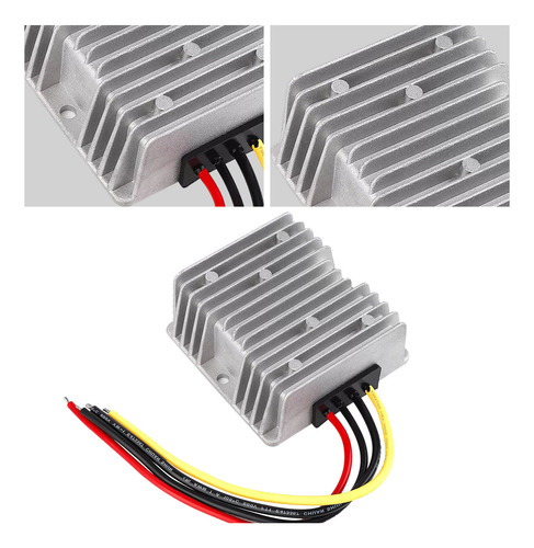 Convertidor Reductor Impermeable De 48 V A 24 V 240 W, 10 A,
