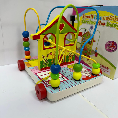 Circuito Casa Laberinto Con Arrastre Juego Didáctico Niños