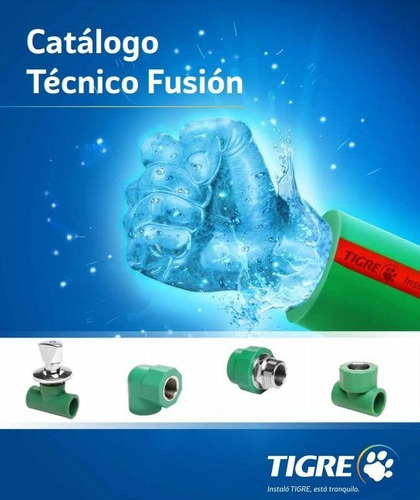 Imagen 5 de 8 de Caño Termofusion Agua Fria/caliente 25mm 3/4 Pn20 Tigre
