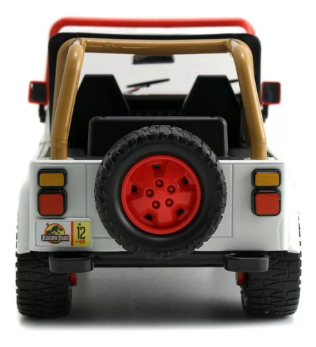 Jeep Wrangler Parque Jurásico - Jurassic World - 1/24 - Jada