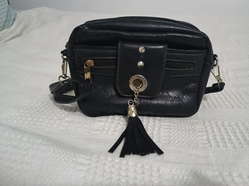 Bolso Cartera De Segunda Mano Color Negro Para Mujer Dama