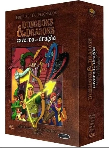 Dvd Box Caverna Do Dragão Edição D 