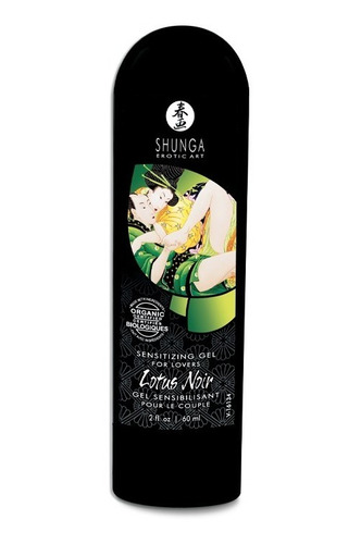 Geles Íntimos Sensibilizante Shunga Lotus Noir 60ml