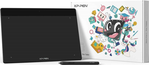 Imagen 4 de 10 de Tableta Gráfica Digitalizadora Xp-pen Deco Fun L Negra Lapiz