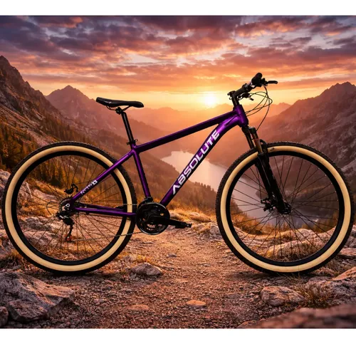 Bicicleta 29 Absolute Nero 5 21v Hidráulico Faixa Bege Mtb