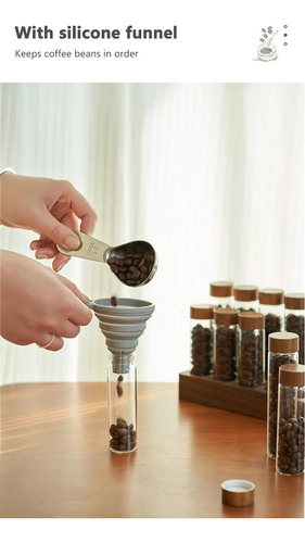 Contenedores De Café Frascos Tubos Accesorios Cafetería