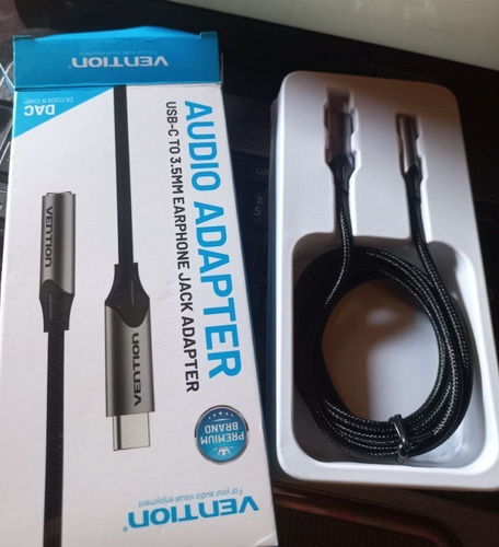 Imagen 5 de 5 de Usb 3.1 Tipo C - Mini Jack 3.5mm Audio & Microfono Dac Chip