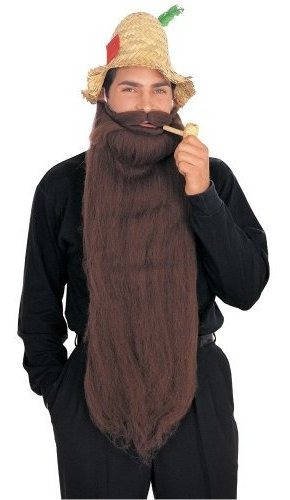 Maquillaje Para Disfraz - Rubie's Super Long Mohair Beard An