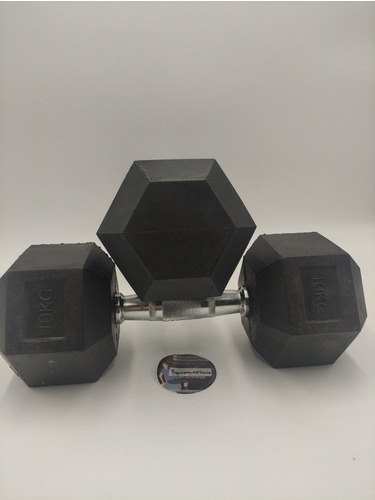 Imagen 3 de 5 de Set De Mancuernas De 7.5kg