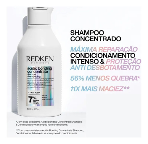Shampoo Redken Acidic Bonding Concentrate 300ml