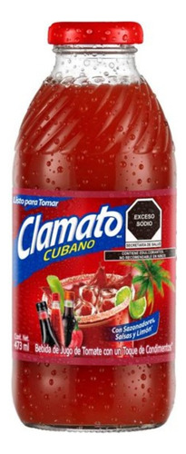 Bebida Clamato Con Jugo De Tomate Estilo Cubano 473 Ml