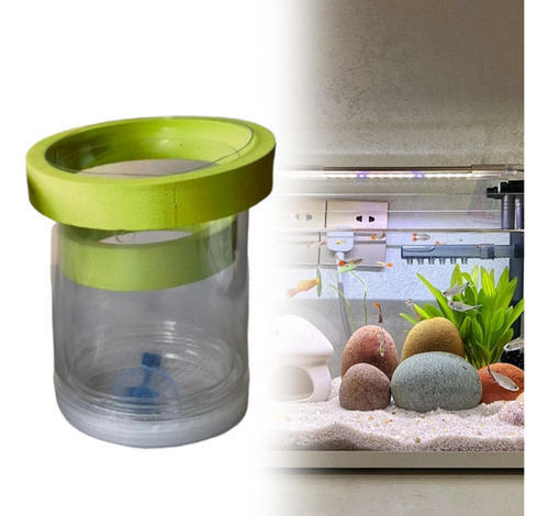 Caja De Aislamiento De Peces Flotantes, Caja Verde Pequeño