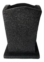 Comprar Florero Grande De Monolítico Negro - Artículos Funerarios.