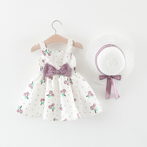 Gorro Para Niña Pequeña, Sin Mangas, Vestido De Princesa Con