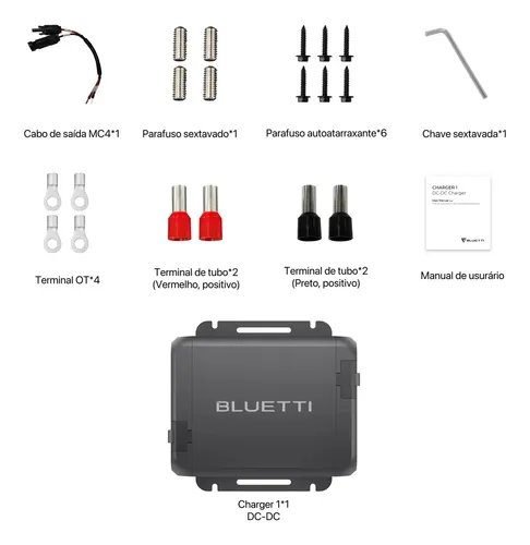 Bluetti Charger 1 Carregador De Alternador 560w | Parcelamento sem