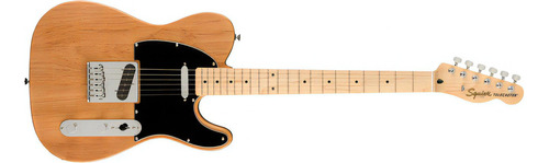 Squier Affinity Telecaster - Natural Msi Color Marrón Claro Material Del Diapasón Maple Orientación De La Mano Diestro