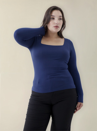 Camiseta Escote Cuadrado Million Oficial Para Mujer