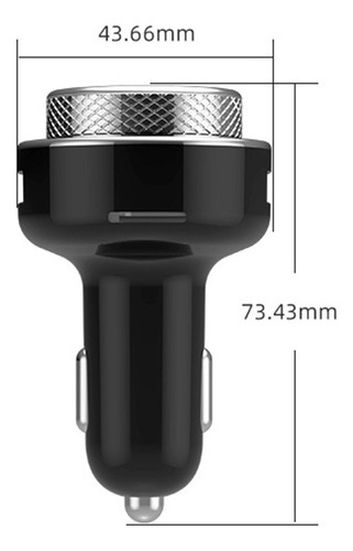 Adaptador De Carro Mp3 Player Suporte De Música Sem Perdas