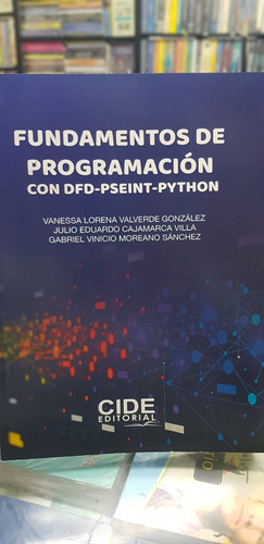 Libro Fundamentos De Programación Con Dfd-pseint-python