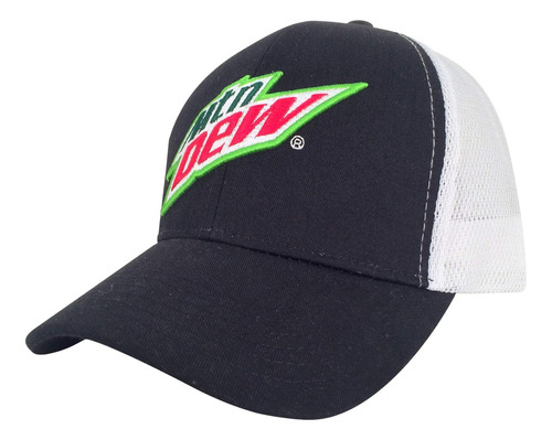 Tee Luv Mtn Dew Hat - Mountain Dew Mesh Trucker Hat (blanco 