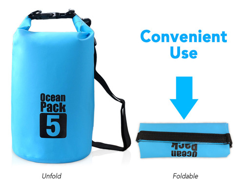 Mochila Impermeable Para Exteriores De 30 Litros, Bolsa Seca