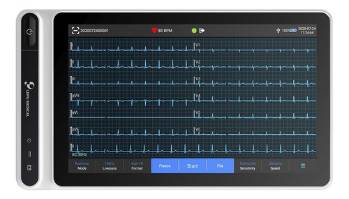Eletrocardiógrafo Digital 12 Canais Touch Screen S120 - Lepu