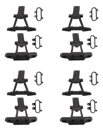 4 Conjuntos De Parachoques Delantero Y Trasero Para Hbx 1688