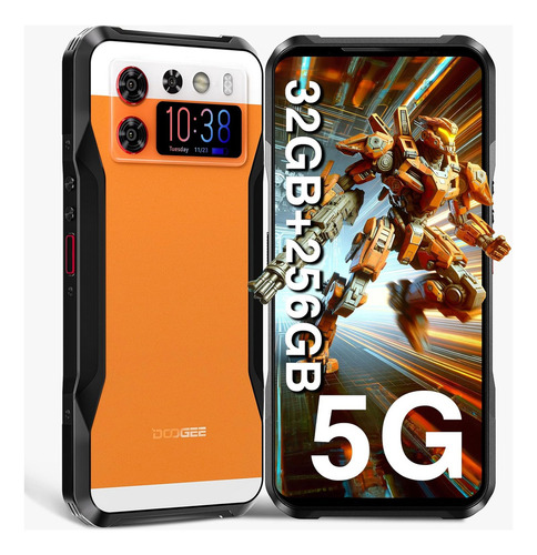 Doogee V20s 5g Celular 32gb+256gb/tf 2tb 6.43 Hd Pantalla 50mp+24mp Visión Nocturna 6000mah (33w) Carga Rápida Android 13 Doble Sim