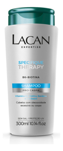  Shampoo Pro Caspa Specifique Therapy Lacan 300ml Sem Sal