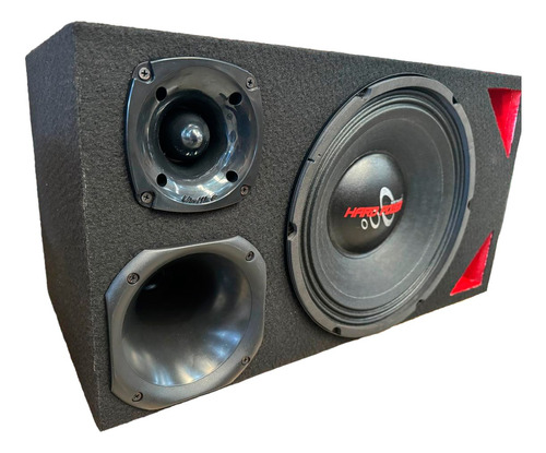 Caixa Trio Duto Triangulo Hard Power 12p Hp 750 Automotivo