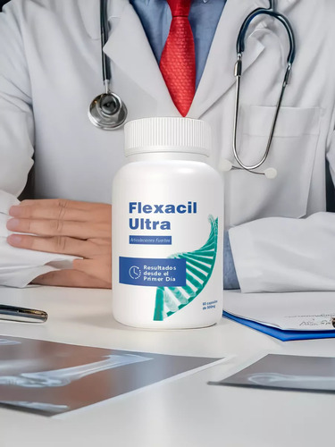 Flexacil Ultra Suplemento 1 Frasco De 60 Cápsulas 500mg