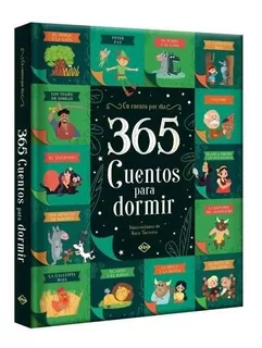 Libro 365 Cuentos Para Dormir Edición De Lujo Acolchada