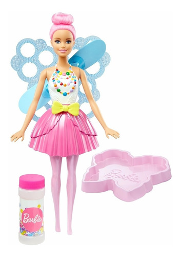Mattel Barbie Dreamtopia Hada Burbujas Mágicas