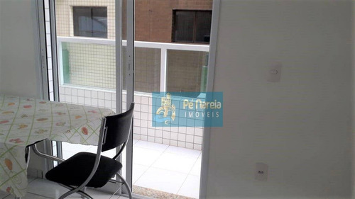 Imagem 7 de 30 de Apartamento Com 1 Dormitório À Venda, 51 M² Por R$ 250.000,00 - Canto Do Forte - Praia Grande/sp - Ap1001