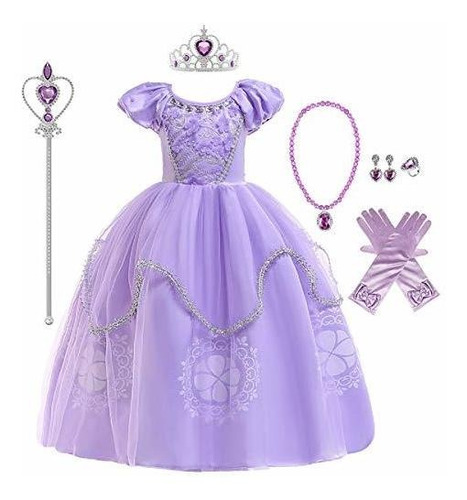 Myrisam Rapunzel Princesa Vestido De Halloween Disfraz De So