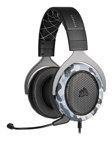 Imagen 1 de 4 de Auricular Corsair Hs60 Haptic Con Microfono Stereo Camuflado