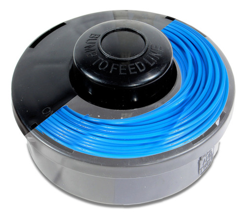 Hilo Redondo Para Desbrozadora 1.6 Mm X 15 Mts Gardens Color Azul