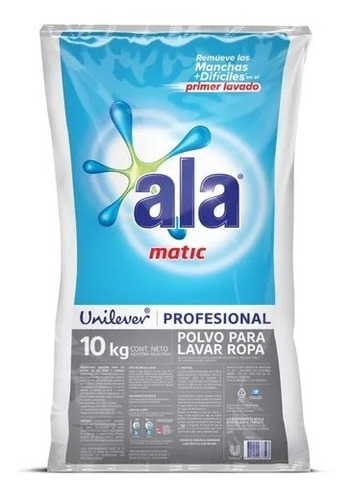 Polvo Para Lavar Ropa Baja Espuma - Ala X 10kg