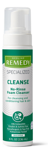Limpiador En Espuma Medline Remedy Specialized No-rinse 240
